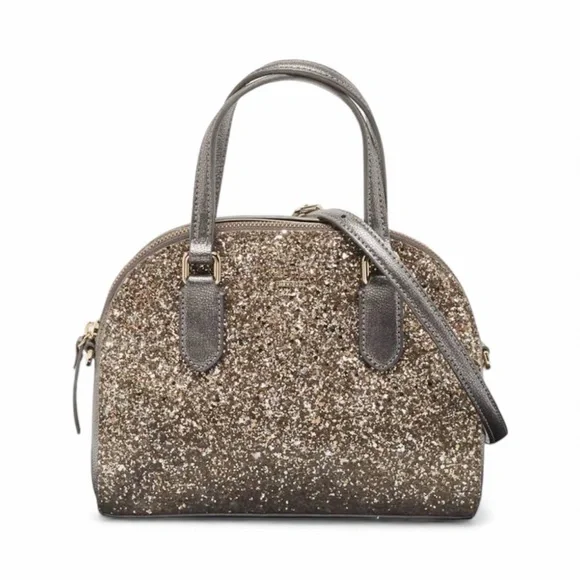 Kate Spade Laurel Glitter Mini Reily Elegant Glittery Handbag - Picture 1 of 6